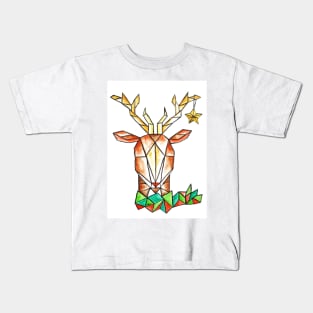 X-mas Reindeer - Cerf de Noël Kids T-Shirt